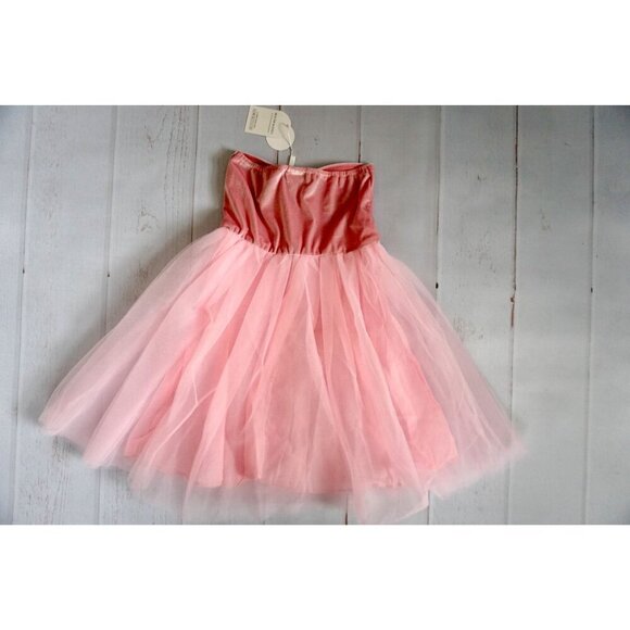 ODOLDI Girls Pink Velvet Tulle Dress, Size 130 NWT - Picture 7 of 9